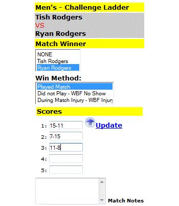 R2sports Screen Shots: Making Challenges