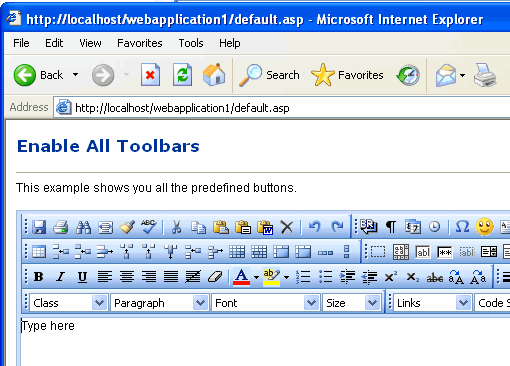 ASP HTML Editor - Cute Editor for ASP Install and Setup